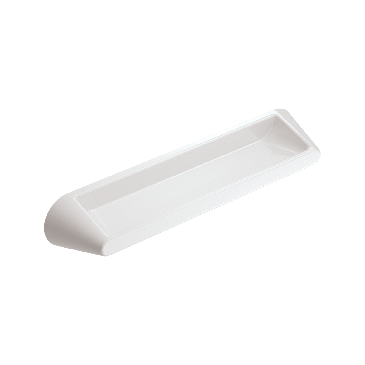 500mm Shelf White Ville