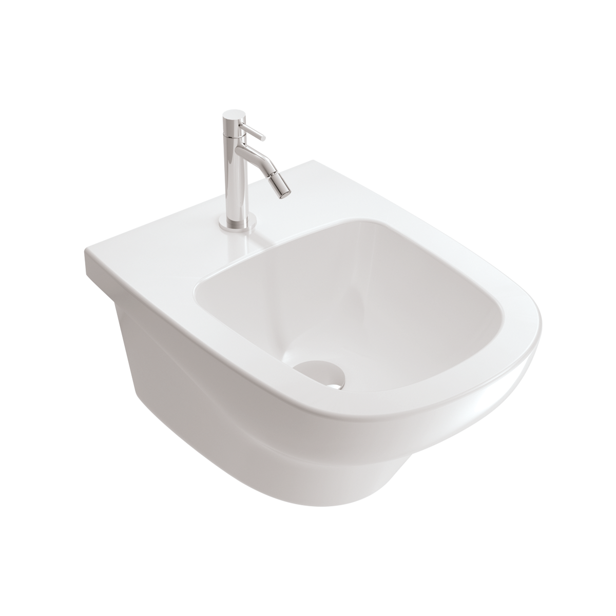 Wall hung bidet White Ville Sanitary Ware